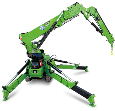 Maeda MK3053C-Knuckle Boom Spider Crane