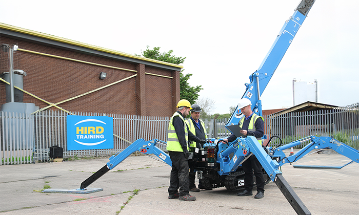 Maeda Spider Crane CPCS A66 Training – background